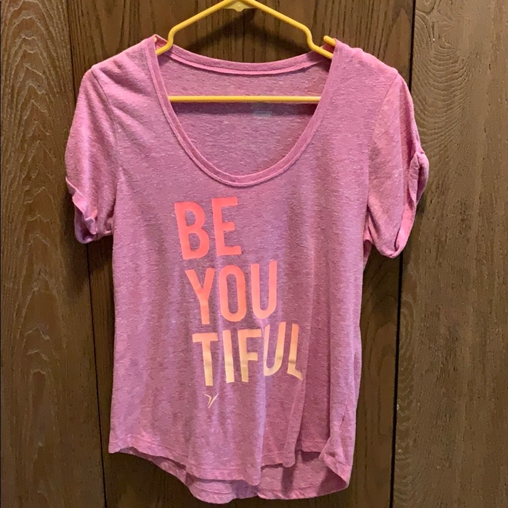 Old Navy Pink Activewear shirt